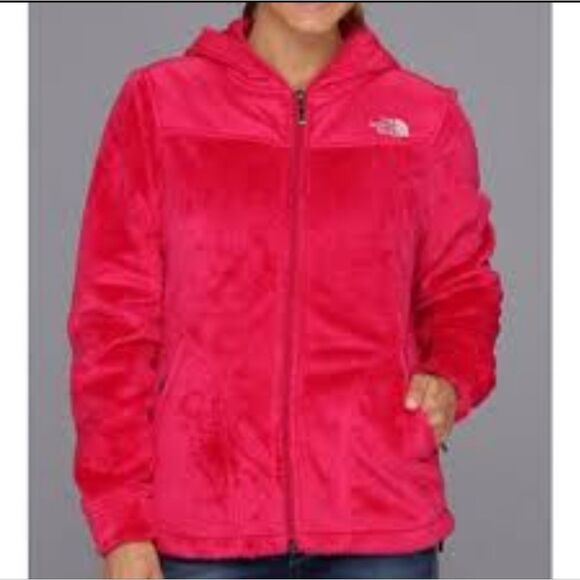 EUC The North Face Hot Barbie Pink Oso Fleece Hoodie - Picture 1 of 7
